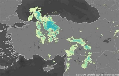 Meteosat - precipitation - Turkey