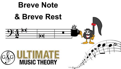 Breve Note and Breve Rest - Ultimate Music Theory