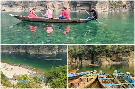 The Stunning Dawki River in Meghalaya is So Clear That Boats Appear ...