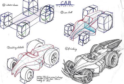 car perspective tutorial by akaga on deviantART | Perspective art, 2 point perspective drawing ...