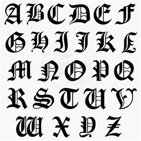 Old English Font Capital Letters : English Alphabet, Capital Letters ...