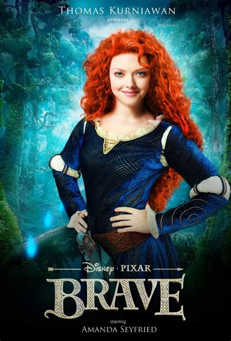 Thomas Kurniawan's Portfolio: Disney Princess Celebrity : Merida (Brave)