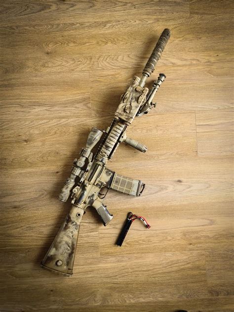 Upgraded Mk12 DMR Build : Specna Arms - Lone Survivor Style - Electric ...