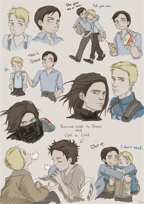 Steve and Bucky by SilasSamle on DeviantArt