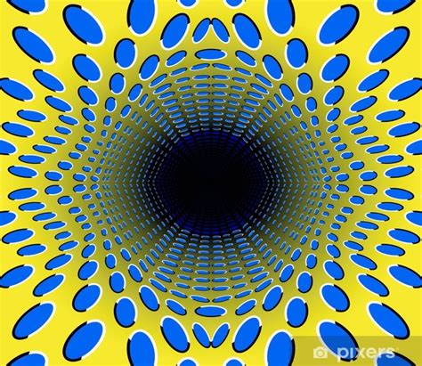 Poster black hole. optical illusion. - PIXERS.NET.AU