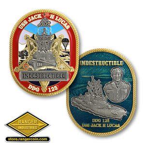 USS Jack H Lucas (DDG-125) – Ranger Coin Store