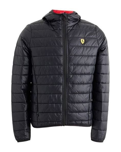 Ferrari Jacket in Black for Men | Lyst