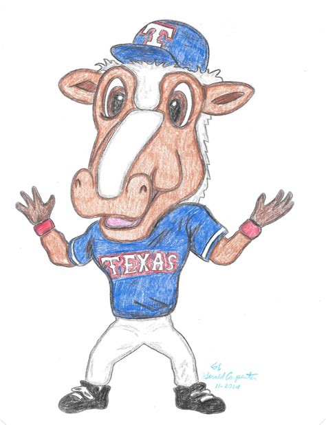 Texas Rangers Mascot – THE SOUNDS OF BASEBALL