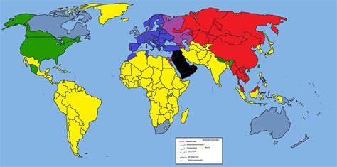 Geopolitical Map Of Europe