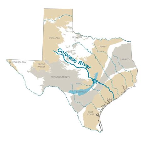 Colorado River Map Texas - Touran - Colorado River Map Texas ...