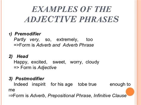 😎 Adjective phrase definition and examples. Grammar Bytes! :: The Prepositional Phrase. 2019-02-07