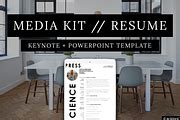 Media Kit | Press Kit | Resume No.1 | Resume Templates ~ Creative Market