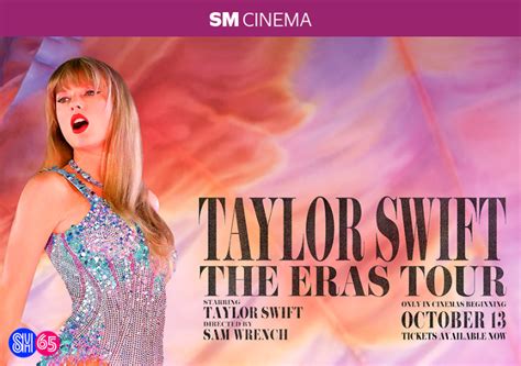 Taylor Swift - The Eras Tour | Watch at SM Cinema | SM Supermalls