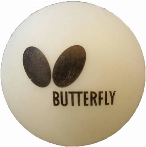 Amazon.com : Butterfly 6 Pcs Plasit Table Tennis Ball : Sports & Outdoors