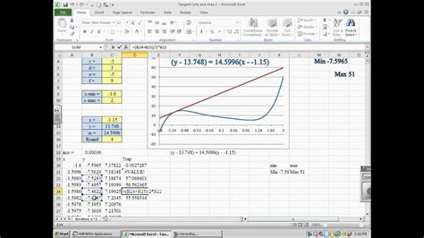 How To Draw A Tangent Line On Excel - Appearancetrain