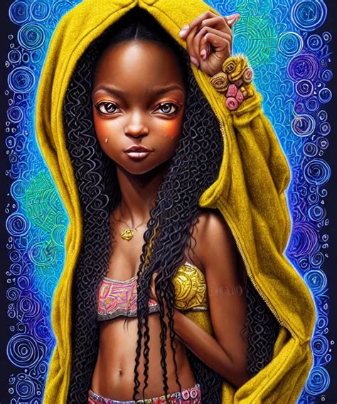 Portrait of cute Brazilian black woman , D&D, fantasy, | Stable Diffusion | OpenArt