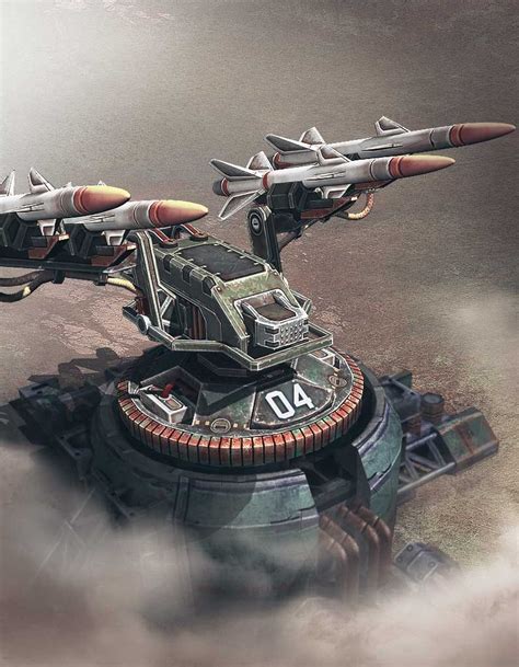 Introducing the Heavy SAM Turret - War Commander: Rogue Assault