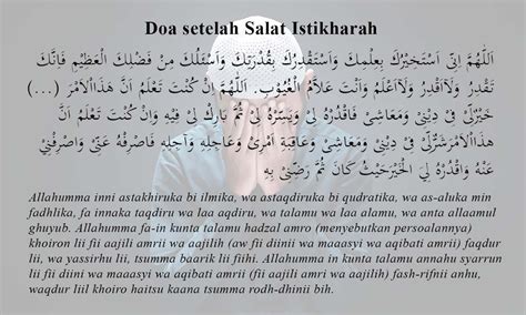 Doa Setelah Istikharah - Homecare24