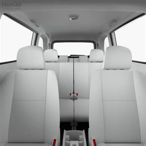 Toyota Avanza with HQ interior 2014 3D model - Vehicles on Hum3D