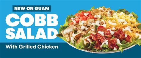 NEW! Grilled Chicken Cobb Salad - Wendy's Guam®