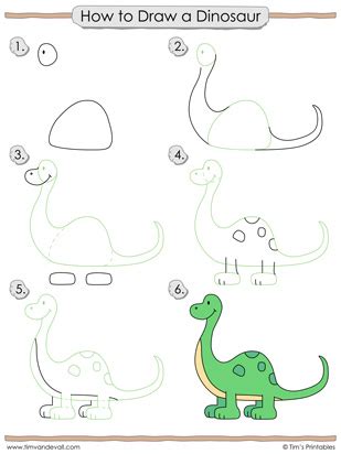 Details 156+ dinosaur drawing step by step super hot - vietkidsiq.edu.vn