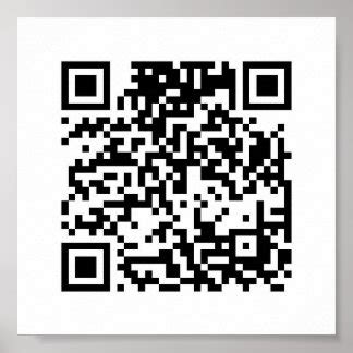 Qr Code Posters | Zazzle