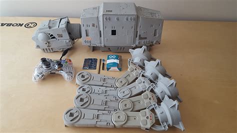 Vintage AT-AT Walker Toy Brought to Life With an Xbox 360 Controller ...