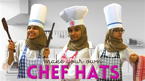 3 Types of Paper Chef Hats | Papercap for kids costume | Costume ideas ...