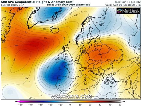 A powerful heatwave heads into western Europe this week, with low 40s forecast in France and ...