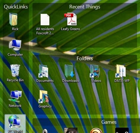 Organize Your Desktop Icons with Fences | PCWorld