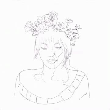 Tumblr Sketch Girl