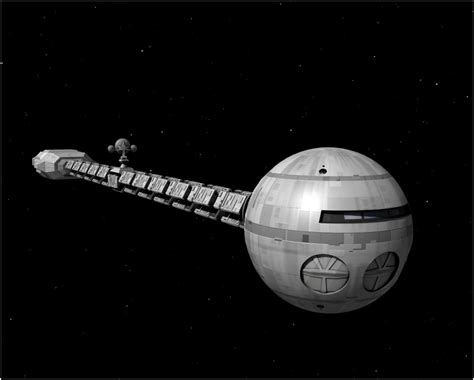 crewed spaceflight - Is 2001: A Space Odyssey's Discovery One still a plausible design for ...