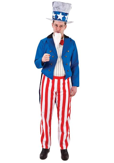 Uncle Sam Patriotic Icon Costume | Uncle sam costume, Costumes, Adult costumes