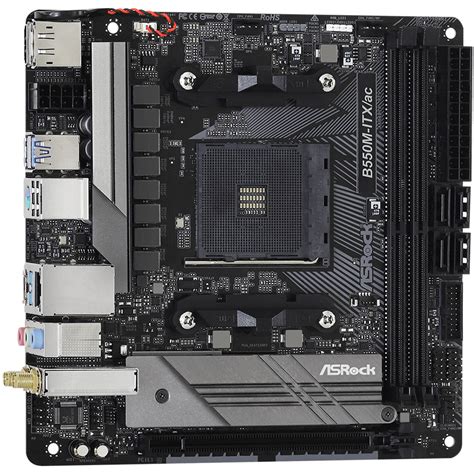 Buy ASRock B550M-ITX/ac ITX Motherboard [B550M-ITX/AC] | PC Case Gear ...