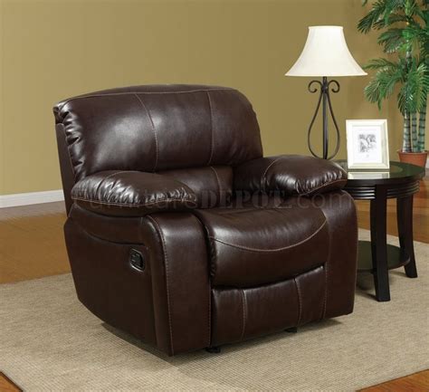 U8122 Sectional Sofa Reclining Burgundy Bonded Leather 3pc