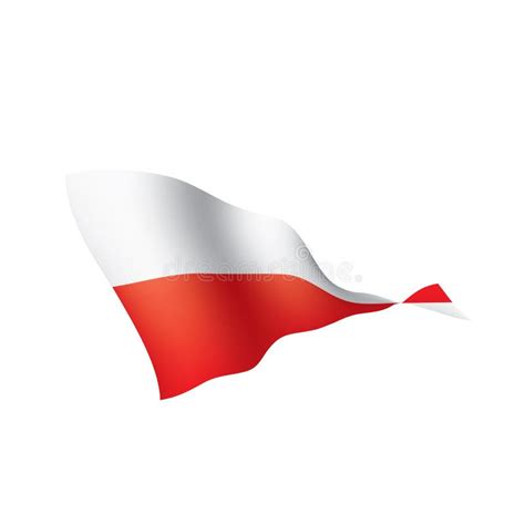 Poland Flag, Vector Illustration Stock Vector - Illustration of graphic ...