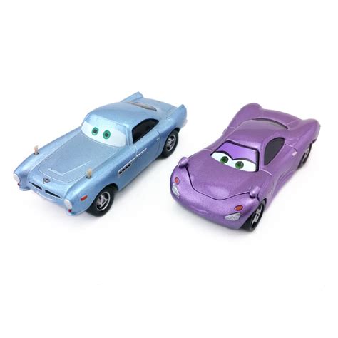 Disney Pixar Cars 2 Finn McMissile & Holly Shiftwell 1:55 Diecast Metal ...