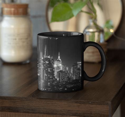 Great ideas for customizing black coffee mugs