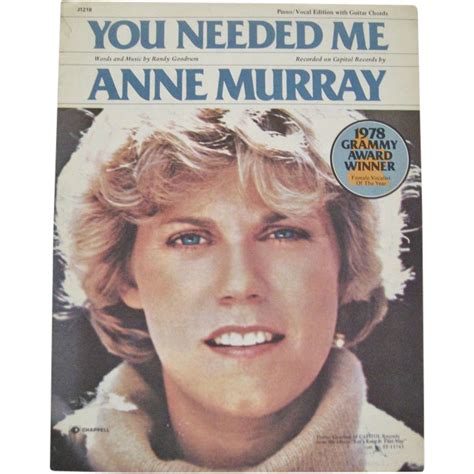 Anne Murray You Needed Me - MALAUKUIT