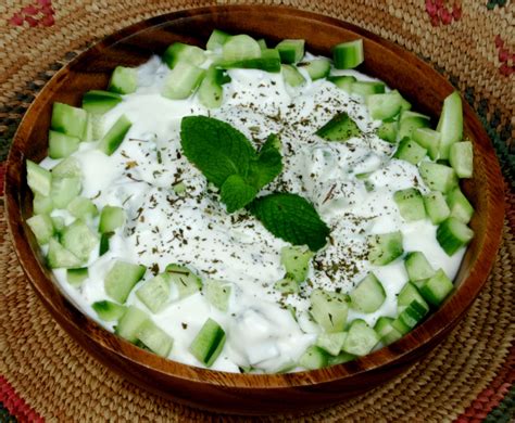 yogurt salad | Cucumber recipes salad, Cucumber recipes, Delicious salads