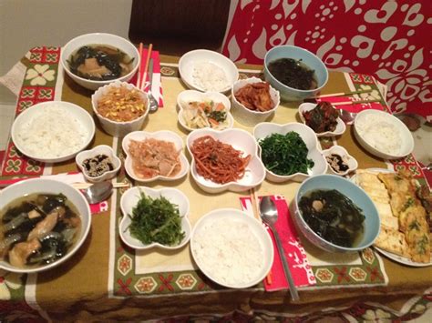 Korean dinner party – lucky klover