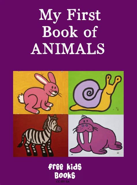 My First Book of Animals - Animal book for babies and toddlers - Free Kids Books