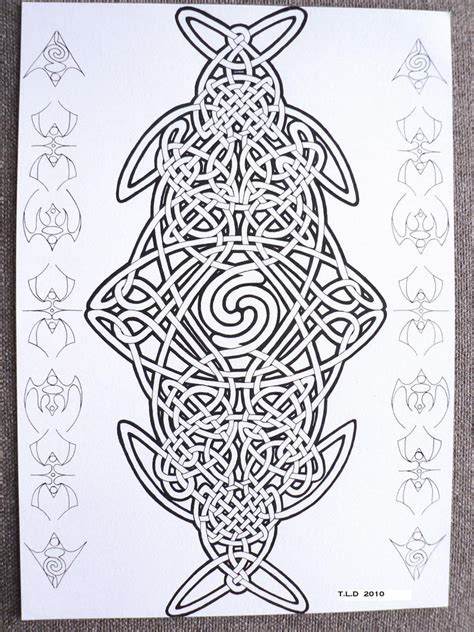 Celtic spiral knot by MozDynamite on DeviantArt