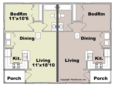 Duplex plan J0204-12d