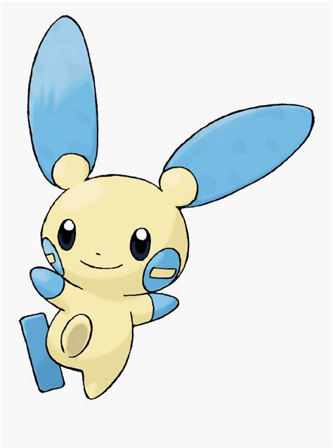 Minun Pokemon Clipart , Png Download - Minun Pokemon , Free Transparent Clipart - ClipartKey