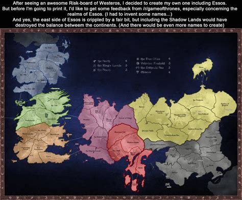 Westeros & Essos map | Cinema | Pinterest