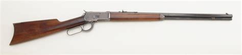 Winchester Model 92 lever action rifle, .25-20 W.C.F. cal., 24” octagon ...