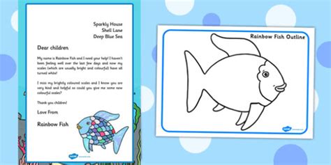 Rainbow Fish Activities For Kindergarten