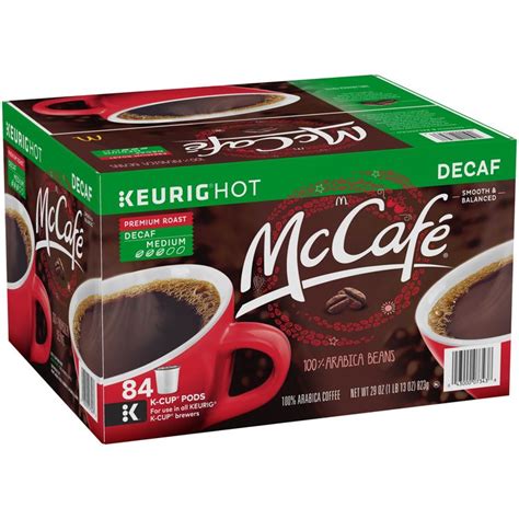 McCafe Premium Roast Decaf Coffee K-Cup Pods, 84 ct - 29.0 oz Box Reviews 2020