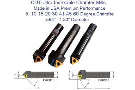 Indexable Carbide Insert Chamfer Mill 5 10 15 20 30 41 45 60 Degree per ...